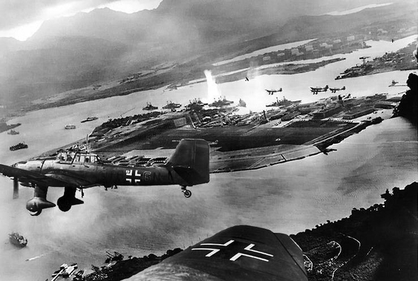 Germans attack Pearl Harbor 2