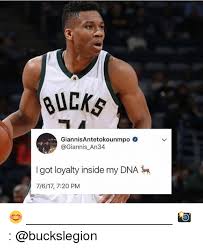 Image result for Giannis loyalty is in my dna
