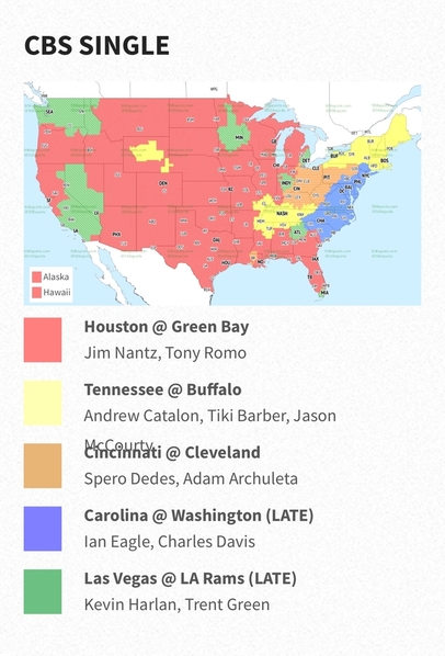 506 Sports NFL Maps Week 7 2024